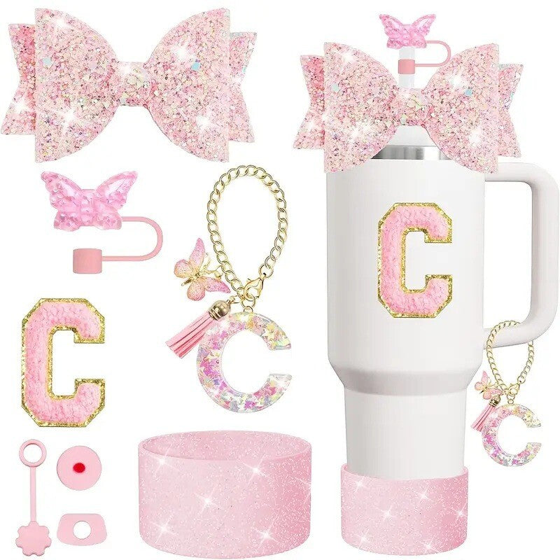 8Pcs Accessories Set for Stanley Cup 40 30oz Insulated Sleeve Travel Cup