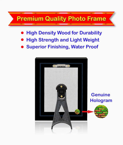 Lord Tirupati Balaji HD Printed Religious Picture With Wooden Frame