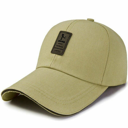 Cycling Sun Hats Adjustable Fishing Baseball Cap Casual Sports Snapback Golf Men