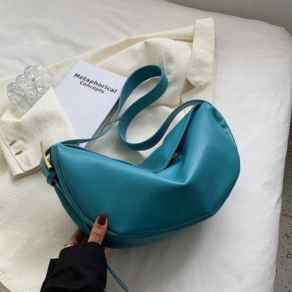 Crossbody Bag Large Luxury Handbags Solid Soft Shoulder Bag Travel Hobos Vintage