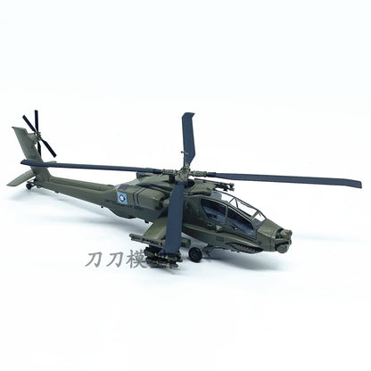 1: 72 American AH-64A Apache AH64 Armed helicopter Model aircraft