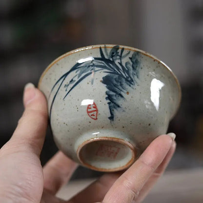 Chinese Gaiwan Pottery Tea Cup Bowl Kung Fu Teacups Ceramic Teaware Tea Tureen