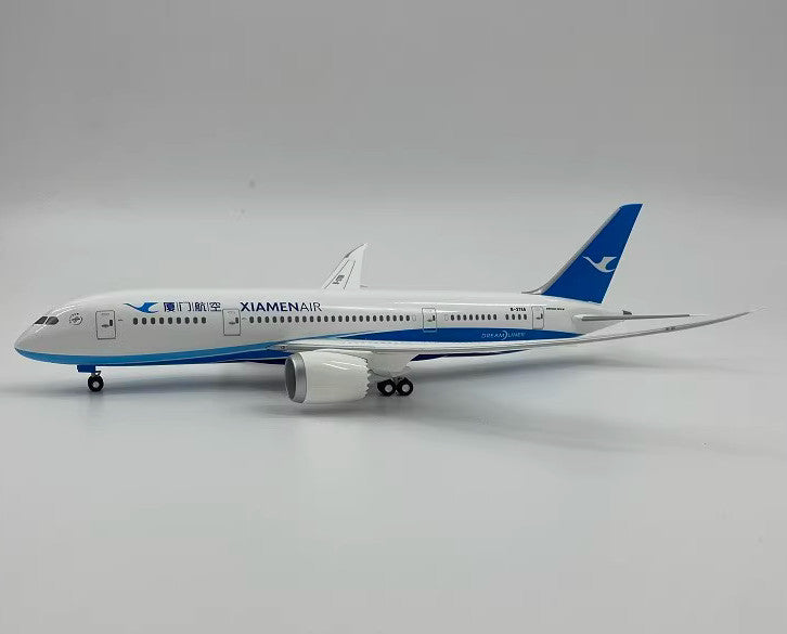 29CM 1:200 Hogan Xiamenair Boeing 787-8 Airplane ABS Plastic Aircraft Model