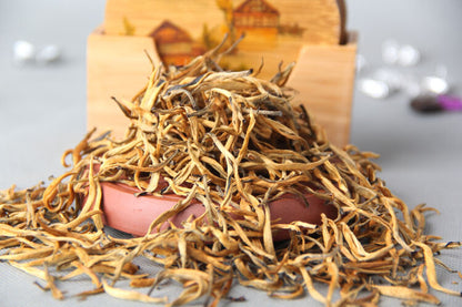 Chinese Yunnan Black Tea Fengqing Dian Hong Golden Buds Dianhong 250g