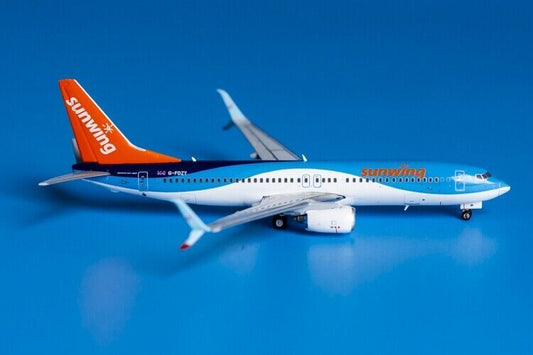1:400 JC Wings Sunwing BOEING 737-800 Passenger Airplane Diecast Aircraft Model