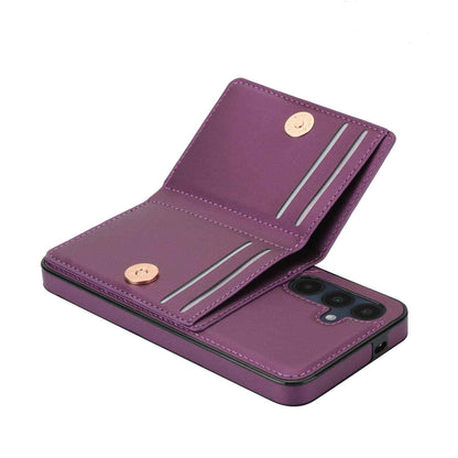 Wallet Case for Samsung Galaxy A16 A26 5G A36 A56 with Card Holder Rotation Ring