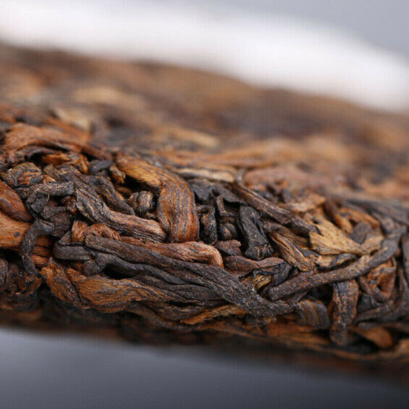 500g Ripe Puer Black Aged Pu Er Ba Wang Cha Beeng Haiwan Giant Pu-erh Tea Cake