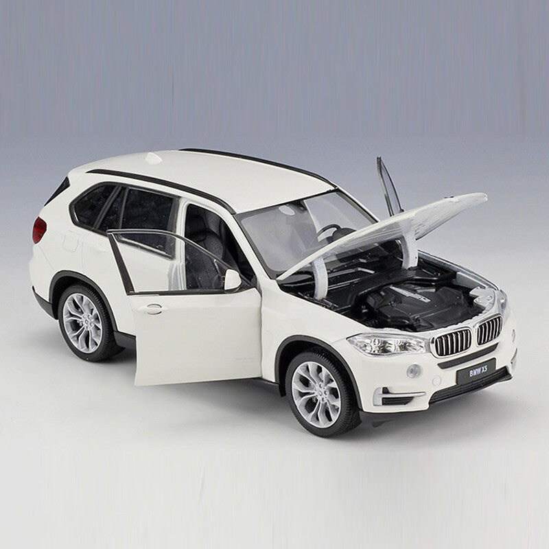 1/24 Scale BMW X5 Model Car Diecast Metal Vehicle Gifts Collection for Men White