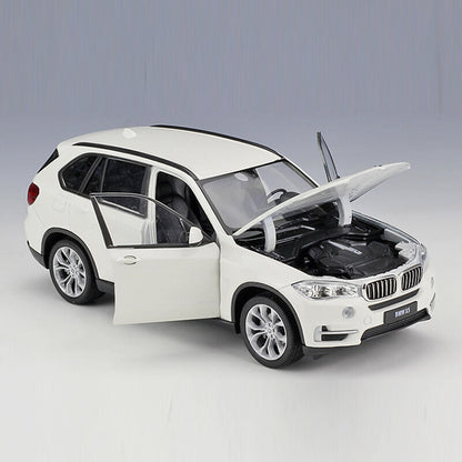 1/24 Scale BMW X5 Model Car Diecast Metal Vehicle Gifts Collection for Men White