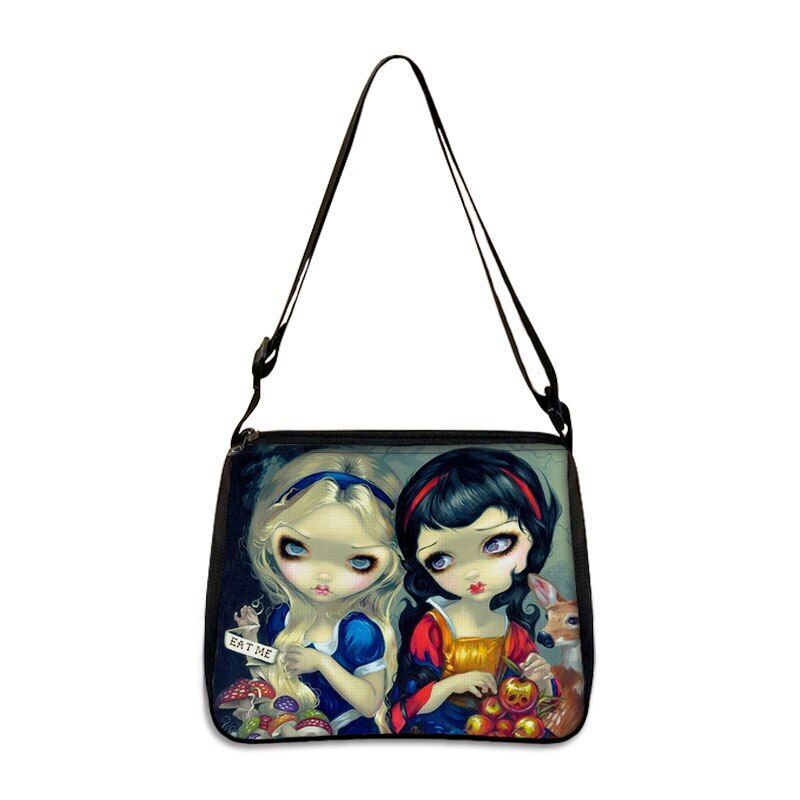 Gothic Skull Women's Bags Large Handbags Messenger Bag Ladies Shoulder Bags 1PC