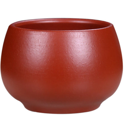 on sales tea cup real yixing zisha dahongpao clay marked cup kungfu teacup 3.4oz