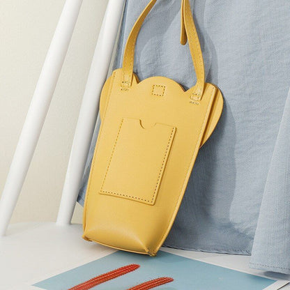 Synthetic Leather Handbags Fashion Shoulder Bags Phone Purse Small Crossbody Bag