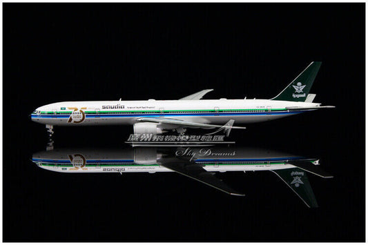 1:400 JC Wings Saudia BOEING 777-300ER Passenger Airplane Diecast Aircraft Model