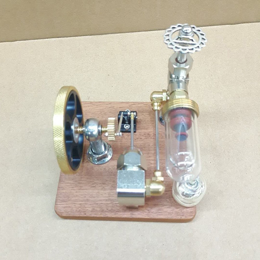 Free-piston Variable-speed Power Stirling External-burn Engine Metal Model