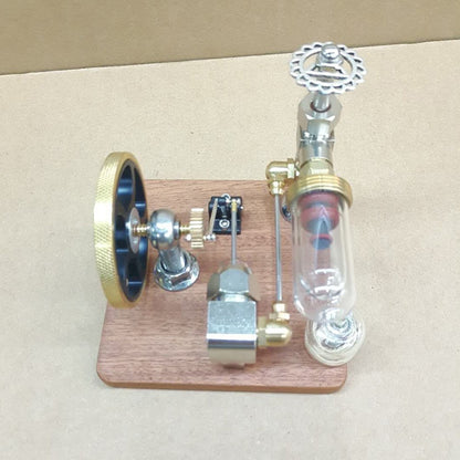Free-piston Variable-speed Power Stirling External-burn Engine Metal Model