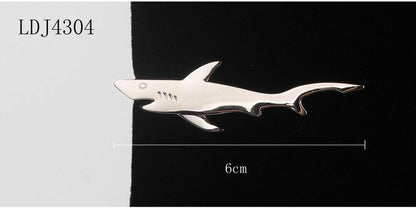Men Tie Clips Classic Fashion Copper Enamel Creative Business Collar Ties Clasps