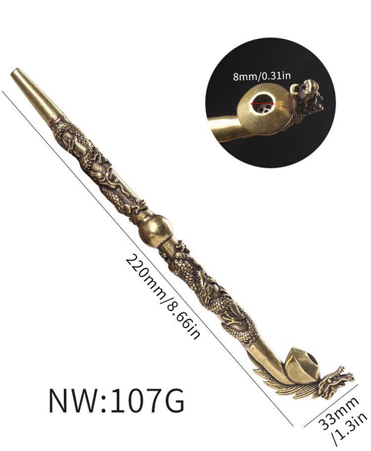 23cm Long Metal Tobacco Pipes Smoking Pipe Smoke Men