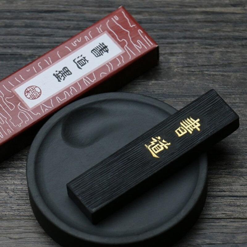 Drawing Writing Ink Stick Block Black for Chinese Japanese Calligraphy Solid
