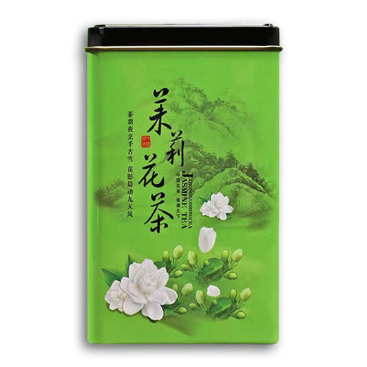 250g Natural Fresh Green Tea Jasmine Dragon Pearl Jasmine Pearls Can Package