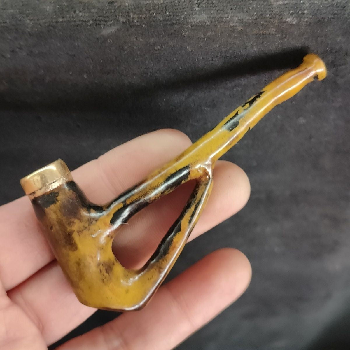 Natural Sea Willow Pipe Handmade Filter Cigarette Holder Detachable Gift