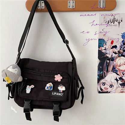 Bag Handbags School Single Shoulder Girl Student Postman Women's