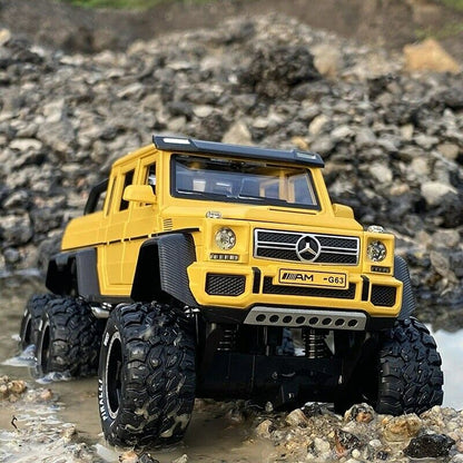 1:28 Mercedes Benz G63 G65 Diecast Model Car Pickup Truck Vehicle Toy Gift 6*6