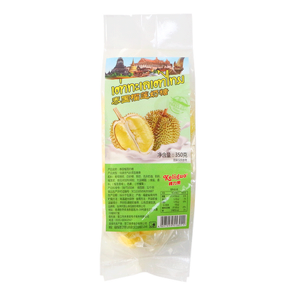 350g/bag Milk Durian Candy Fruit Soft Toffee Chewy Sweet Sweetmeats -Candy Snack