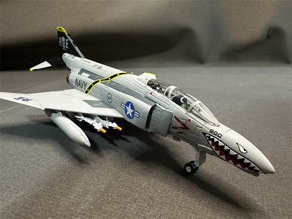 F-4 Phantom 1/100 diecast plane model aircraft WLTK