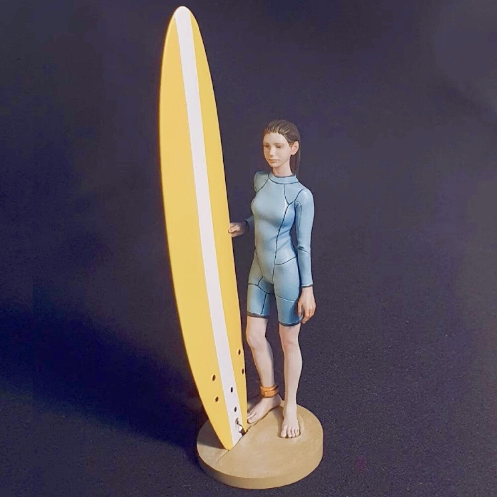 1/20 resin figure model kit Modern Surfer Girl Unassembled Unpainted