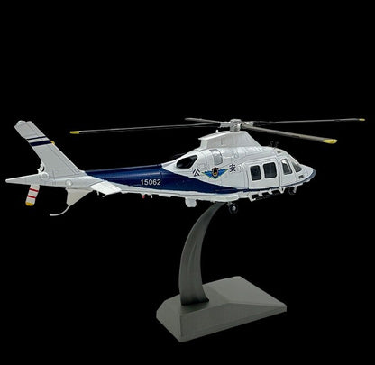 1:32 29CM Police AW109 Helicopter Aircraft Plane Airplane Diecast Model