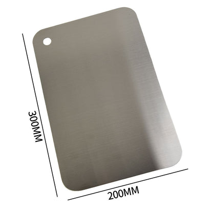 Chopping Boards 304 Stainless Steel Double Sided Thick Heavy Duty Cutting Blocks
