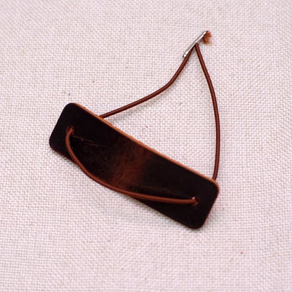 Notebooks Closer 2Pcs Genuine Leather Protective W/ Repair Rubber Band Accessory