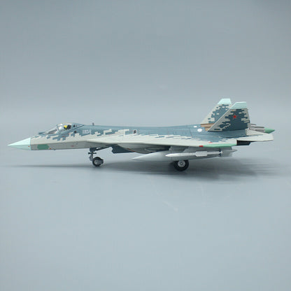 1:72 28CM Terebo SU-57 Stealth Fighter Airplane Diecast Military Aircraft Model