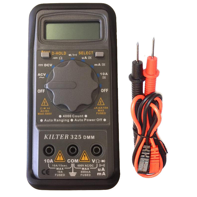 Digital Multimeter Auto-Ranging 3 3/4 Digit + Bar Graph