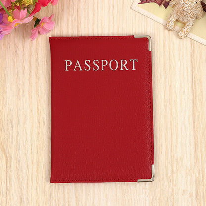 Unisex Pu Leather Passport Holder Passport Cover Worldwide Cover Passports Femme