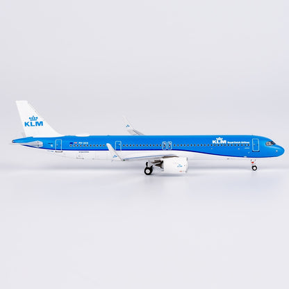1:400 NG Models KLM Royal Dutch Airlines Airbus A321neo Diecast Aircraft Model