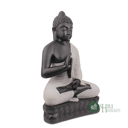 Polyresin Meditating Monk Buddha Idol Statue for Home Decoration Sculpture