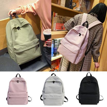 Large Capacity School Bag Backpack Shoulder Bag Nylon Schoolbag Travel Backpacks
