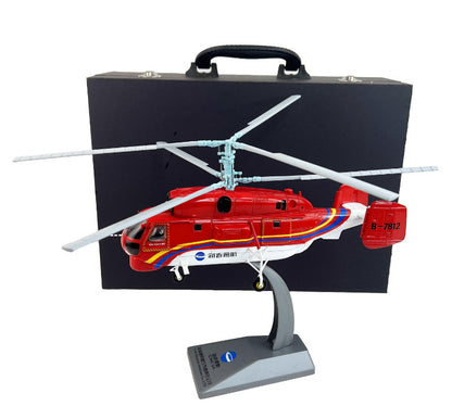 1:48 32CM COHC GA Kamov Ka-32 Fire Rescue Helicopter Diecast Aircraft Model