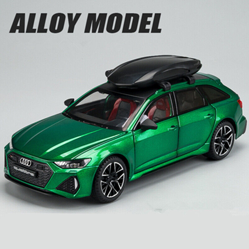 1:24 Audi RS6 Avant Station Wagon Diecast Model Car Toy Vehicle Collection Gift