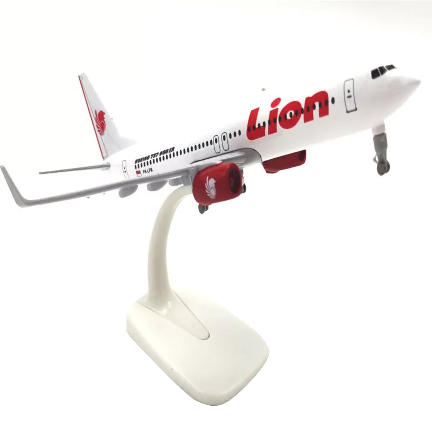 1:350 Diecast Alloy Lion Air B737 Airplane Aircraft Model Souvenir Collection