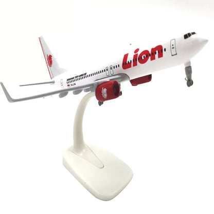 1:350 Diecast Alloy Lion Air B737 Airplane Aircraft Model Souvenir Collection