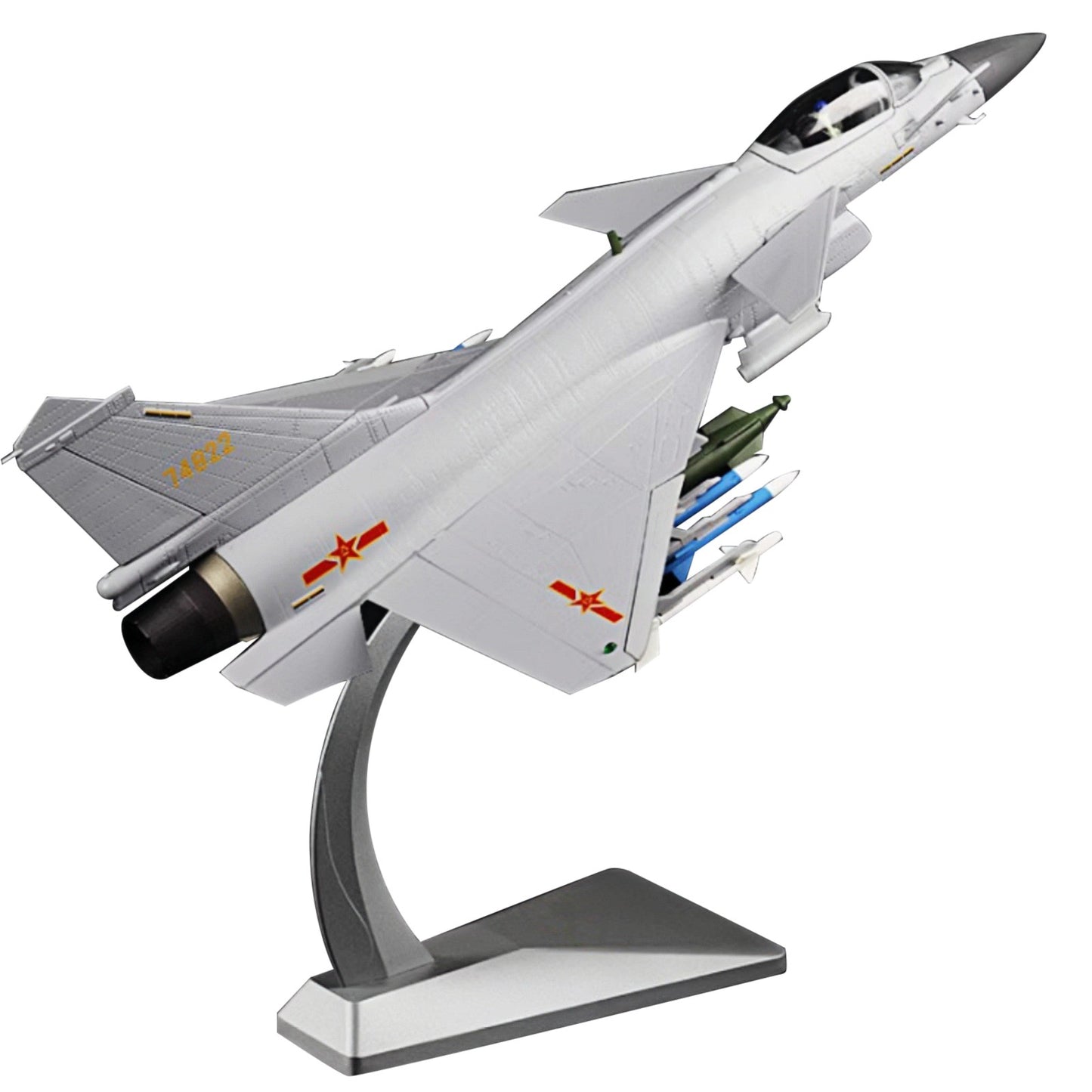 1/48 Scale China J-10C Vigorous Dragon Fighter Model Alloy Simulation Ornament