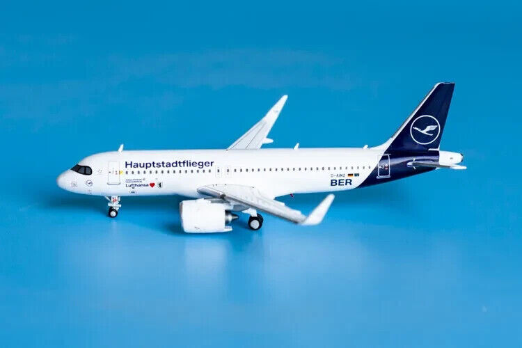 1:400 JC Wings Lufthansa AIRBUS A320neo Passenger Airplane Diecast Plane Model