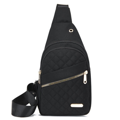 Women Cross Body Antitheft Pouch Small Sling Backpack Chest Bag Shoulder Bag