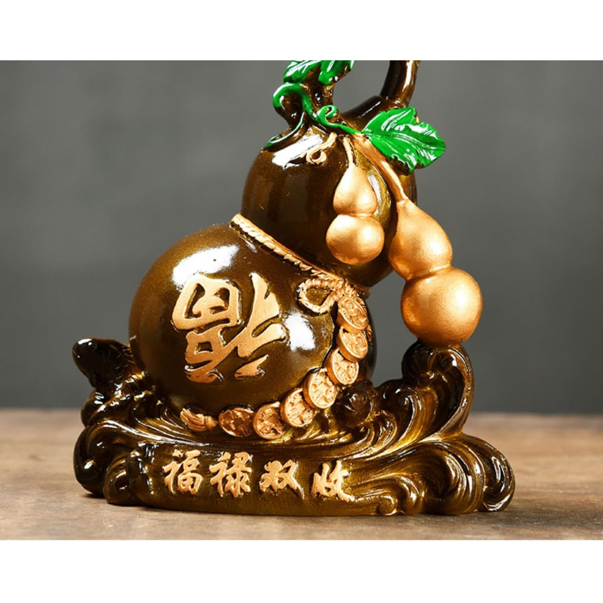 Resin Color Changing Gourd Tea Pet 11.2cm Kung Fu Tea Tray Accessories Tea Play