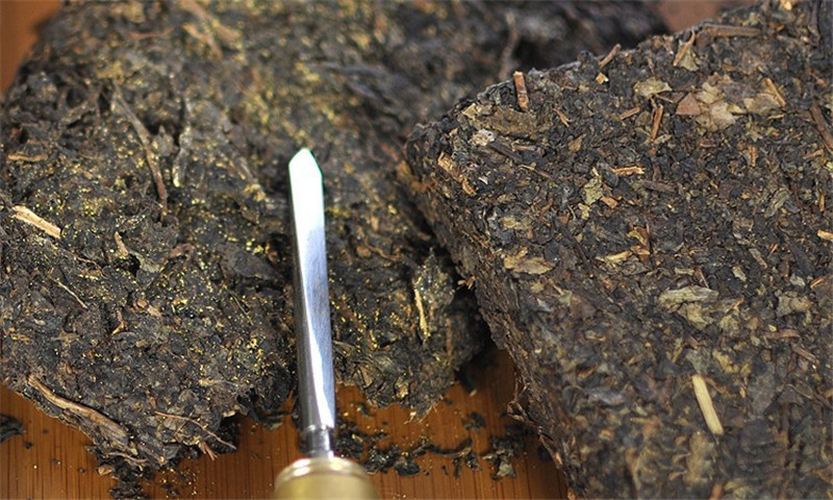 338g The Antifatigue Hunan Dark Tea Jinhua Fu Brick Tea Nature Chinese Black Tea