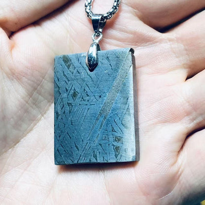 Sericho PALLASITE Meteorite Pendant Meteorite Necklace Jewelry Decoration