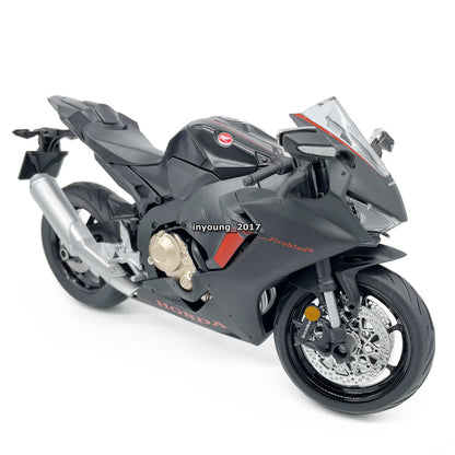 1/9 Honda CBR1000RR HRC Motorcycle Model Diecast Toy Car for Boys Toys Black