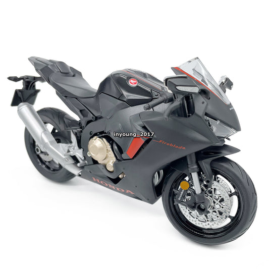 1/9 Honda CBR1000RR HRC Motorcycle Model Diecast Toy Car for Boys Toys Black